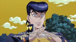 【HD】ジョジョ Josuke and Okuyasu Meet Shigekiyo Shigechi Yangu [upl. by Aelat574]