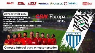 Figueirense x Avaí  Campeonato Catarinense  17022024 [upl. by Anaejer]