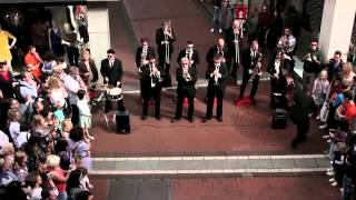 Irish Swing Jazz 2011  Thriller Flash Mob on Grafton Street Dublin [upl. by Stephie]