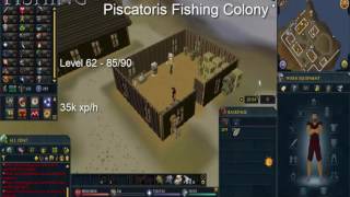 Rs3 Ironman Fishing 199 Guide [upl. by Cida]