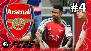 FC 25  Arsenal Career Mode  4  Jesuss Redemption Arc [upl. by Nagrom]