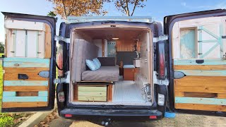 Furgoneta Camperizada para VIVIR y VIAJAR con BAÑO SECO Renault Trafic L1H1  Al Son de mi Furgón [upl. by Aikit]