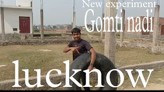 lucknow gomti Nadi lucknowcity swming trending viralvideo [upl. by Hertberg753]