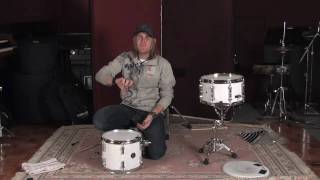 How to tune a Tom Tom Drum [upl. by Arratahs158]