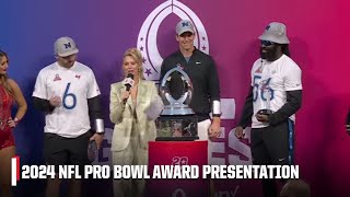 2024 NFL Pro Bowl Awards 🏆 Who took home each MVP  NFL on ESPN [upl. by Nylrehc621]