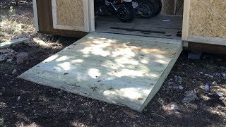 Building Shed Ramps  DIY [upl. by Sew]