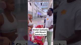 Sheilah Gashumba with Mesach Semakula son [upl. by Irim]