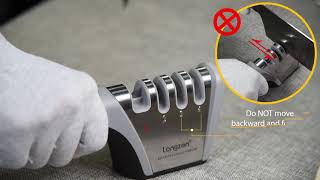 How to use Knife Sharpener correctly [upl. by Lobiv]