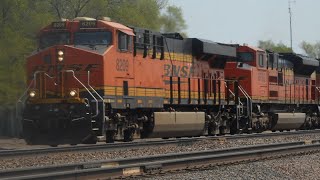 National train day railfanning the BNSF Staples Sub Big Lake MN 5112024 [upl. by Laurens]