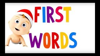 Baby  Toddler First Words  EDUCATIONAL VIDEO  LEARNING FOODS ANIMALS PETS COLORS WITH SOUNDS [upl. by Alanna]