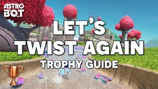 Astro Bot  Dance With Iconic Marsupial  Lets Twist Again Trophy Guide PS5 [upl. by Nicolella]