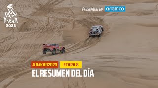 El resumen del Etapa 8 presentado por Aramco  Dakar2023 [upl. by Eeryn586]