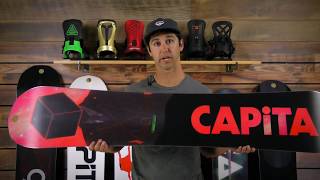 Capita The Outsiders Snowboard Mens 2019 Review [upl. by Sherm821]