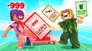 DANO  CARTAS  Roblox Bedwars [upl. by Lumbye174]