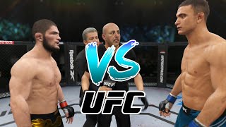 Khabib Nurmagomedov vs Gian Villante  EA Sports UFC 4  K1 Rules o [upl. by Genni700]