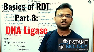 Basics of RDT Part 8 DNA ligase [upl. by Aisatsan]