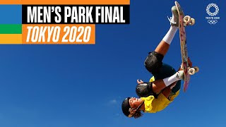 Full Skateboarding Men’s Park Final  Tokyo Replays [upl. by Aronal]