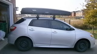 Howto Install a Thule Roof Rack [upl. by Pippy744]