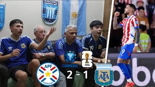 Reacción de Paraguay 21Argentina  Eliminatorias Sudamericanas al Mundial 2026  Fecha 11 [upl. by Ara]