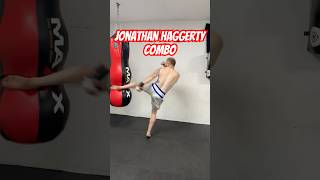 Jonathan Haggerty Combo Kick Feint Jab Cross Kick short haggerty [upl. by Emmer251]