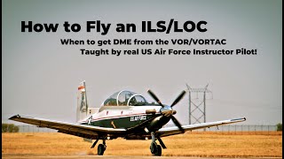 How to read ILSLOC Approach Plate When to get DME from VORVORTAC  DBNR Ep 2 [upl. by Karee152]