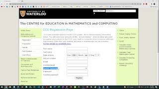 How To Register for CCC  Canadian Computing Competition [upl. by Navnod]