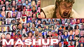 Gladiator II  New Trailer REACTION MASHUP Part 3 [upl. by Fulvi]