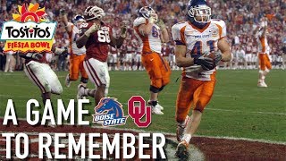 BEST Finish in CFB HISTORY 💯 Boise State Upsets Oklahoma A Game to Remember [upl. by Glynias]