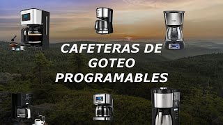 Las mejores Cafeteras de goteo programables del 2024 ☕ [upl. by Frantz]