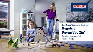 Snoerloze Steelstofzuiger Regulus PowerVac 2in1  Multi Bazar [upl. by Bravin]