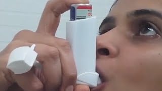 How to use Metered dose inhaler ProAir  Ventolin [upl. by Prisca]