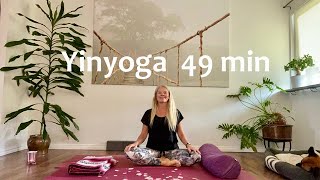 Yinyoga på svenska 49 min [upl. by Nylyak]