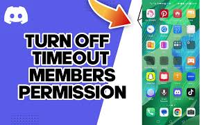 How To Turn Off Timeout Members Permission On Discord [upl. by Celestia]