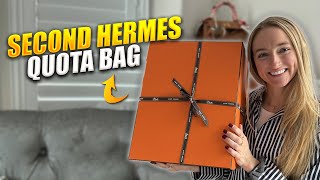 Hermes Quota Bag Unboxing [upl. by Liddie]