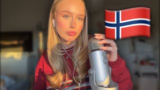 ASMR in norwegian 🇳🇴 teaching you norwegian pt 4 [upl. by Lrae]