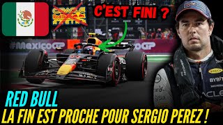 CATASTROPHE POUR RED BULL  SERGIO PEREZ quotVIRÉquot APRÈS LE MEXIQUE [upl. by Vihs]