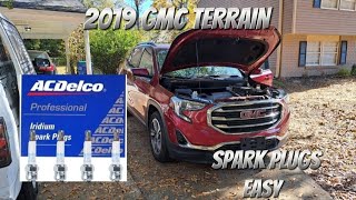 2019 GMC TERRAIN SLT 15T  TUNEUP  HOW TO REPLACE SPARK PLUGS  HowtoDiy [upl. by Trant219]