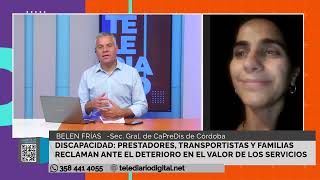 DiscapacidadPrestadores transportistas y familias reclaman ante el deterioro de valor de servicios [upl. by Stodder412]