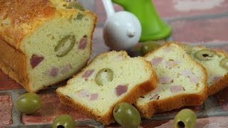 Cake aux olives et au jambon [upl. by Supple]