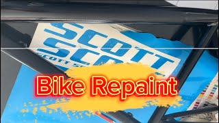 Bike repaint [upl. by O'Carroll214]