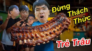 Trẻ Trâu Nướng Nguyên Cái Sườn Heo Khổng Lồ Vì Bị Khinh Thường [upl. by Neesay]