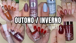 12 Esmaltes e Unhas Decoradas Outono  Inverno [upl. by Briano67]