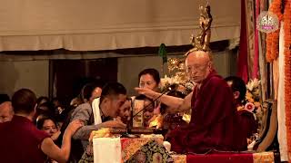 Teaching by HE Chokyi Nyima Rinpoche on 20231013 on quotConducts to accept and rejectquot [upl. by Eahs]