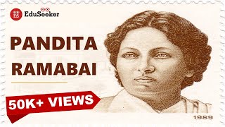 PANDITA RAMABAI  Hindi  Indian Political Thought  UGC NTA NET  Crash Course7 [upl. by Neysa]