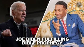 Joe Bidens Biblical Prophecy  Prophet Uebert Angel [upl. by Atteuqcaj]