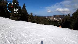 Kopaonik Serbia piste 10 Blue [upl. by Sadick]