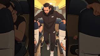 The Hilarious Disaster My Worst Flight Experience Ever mengtuber anime shortsvideo trend [upl. by Heimlich22]