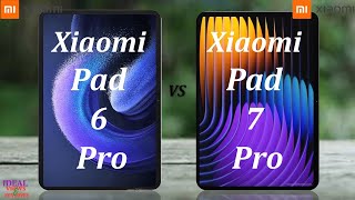 Xiaomi Pad 6 pro vs Xiaomi Pad 7 pro [upl. by Eussoj823]