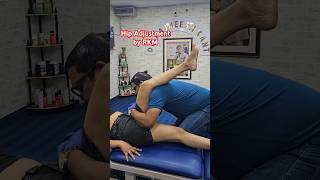 Hip Adjustment by RKM drrajneeshkant [upl. by Odrick]