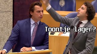 Thierry BaudetFVD verhitte discussie met Jesse Klaver  Debat Klimaatakkoord 01112018 [upl. by Dnomzed144]